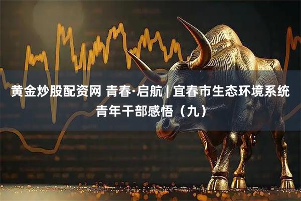 黄金炒股配资网 青春·启航 | 宜春市生态环境系统青年干部感悟（九）